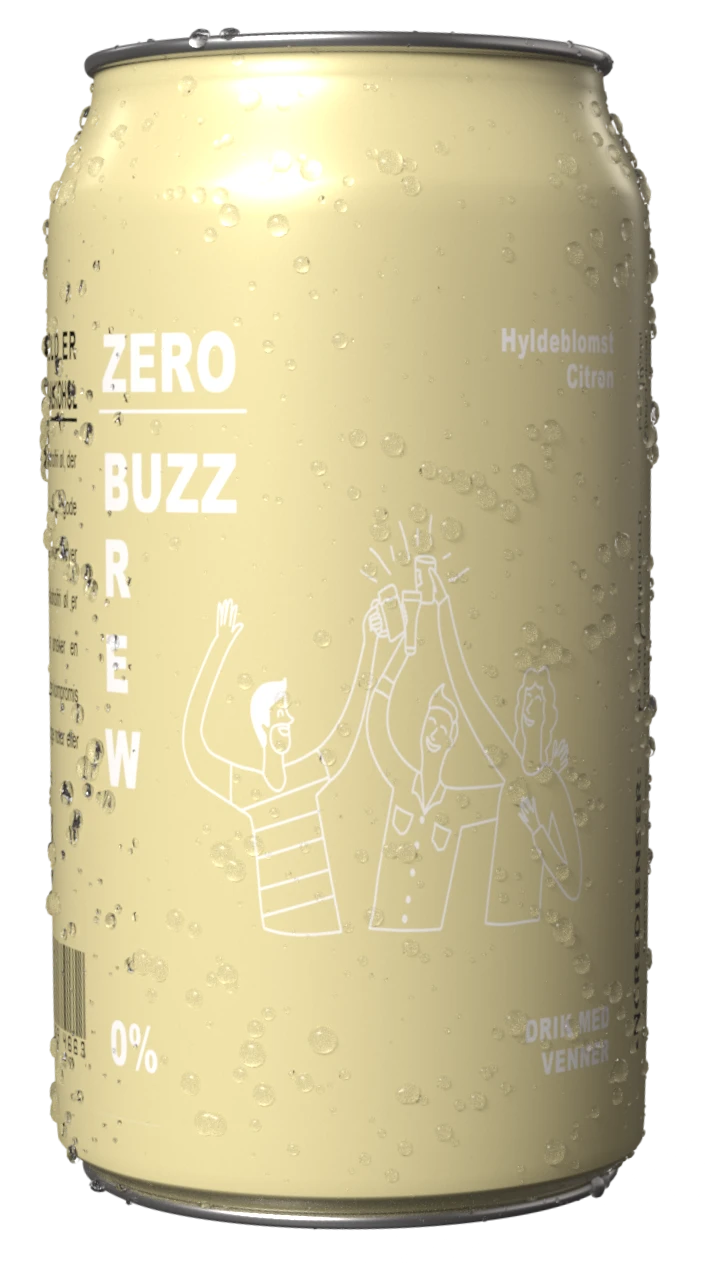 Billede af ZeroBuzz Brew's Hyldeblomst dåse øl