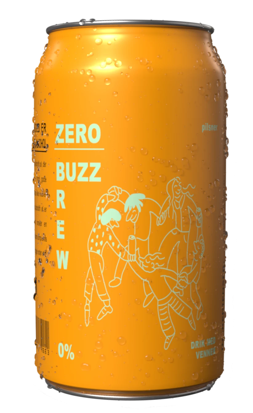 Billede af ZeroBuzz Brew's Pilsner dåse øl